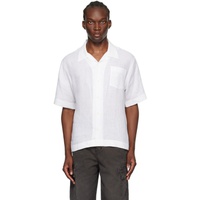 지방시 Givenchy White Patch Pocket Shirt 242278M192001