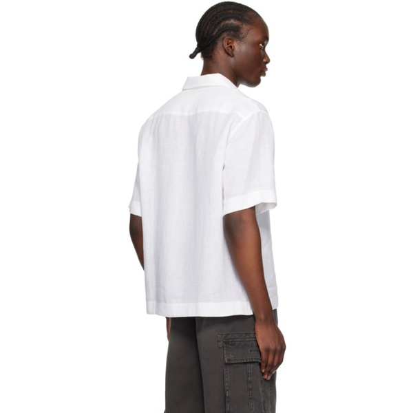 지방시 지방시 Givenchy White Patch Pocket Shirt 242278M192001