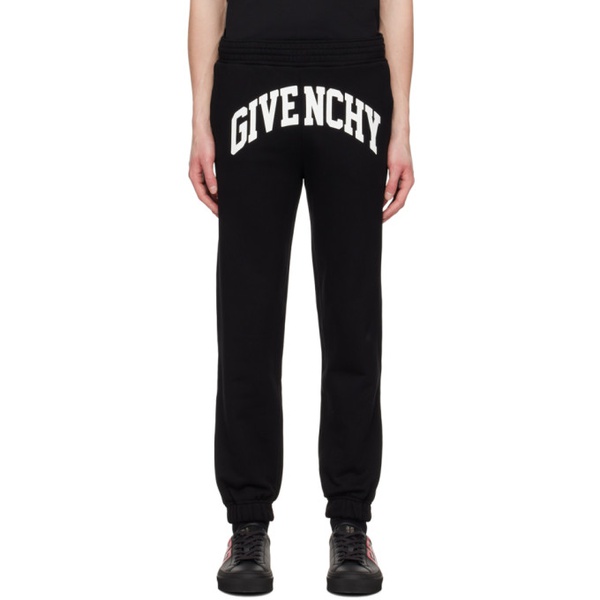 지방시 지방시 Givenchy Black Printed Lounge Pants 231278M190000