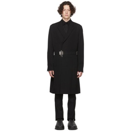 지방시 Givenchy Black Wool Coat 222278M176001
