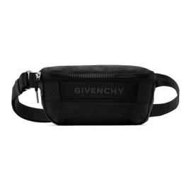 지방시 Givenchy Black G-Trek Belt Bag 242278M170002