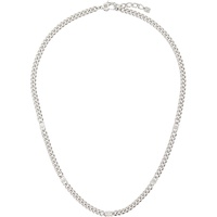 지방시 Givenchy Silver 4G Necklace 242278M145000