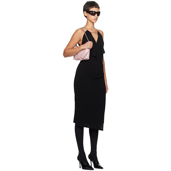 지방시 지방시 Givenchy Black Chain Midi Dress 241278F054000