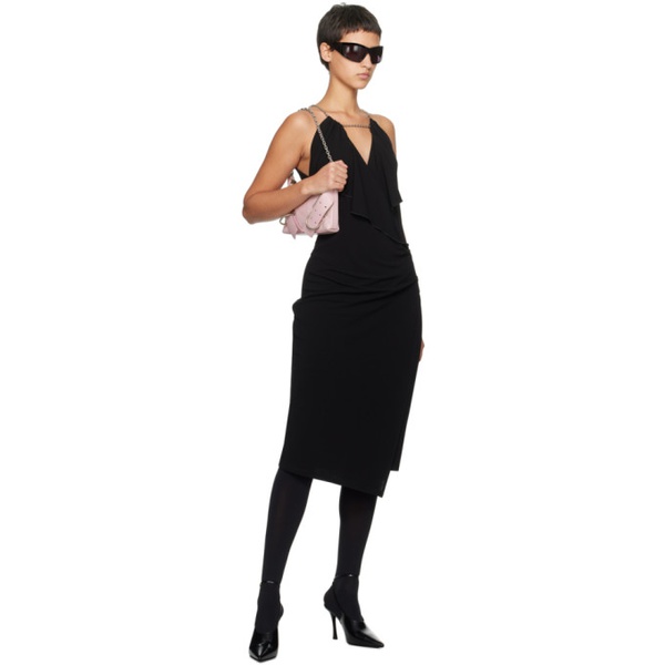 지방시 지방시 Givenchy Black Chain Midi Dress 241278F054000