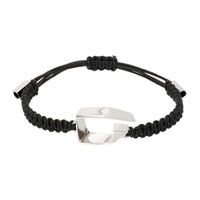 지방시 Givenchy Black Giv Cut Bracelet 242278M142003