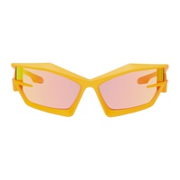 지방시 Givenchy Orange Giv Cut Sunglasses 242278M134023