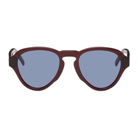 지방시 Givenchy Burgundy GV Day Sunglasses 242278M134015