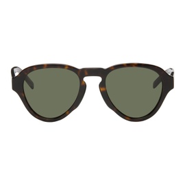 지방시 Givenchy Brown GV Day Sunglasses 242278M134016