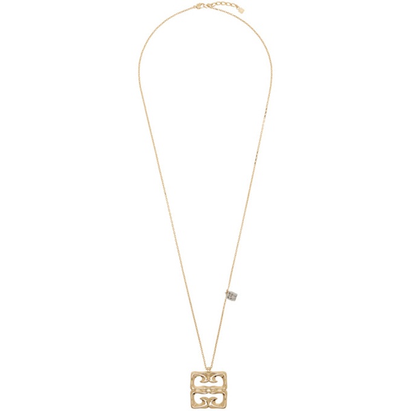 지방시 지방시 Givenchy Gold 4G Liquid Necklace 242278F023007