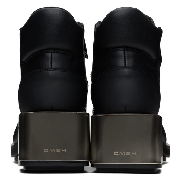  지엠비에이치 GmbH Black Baris Moto Boots 241979M228007