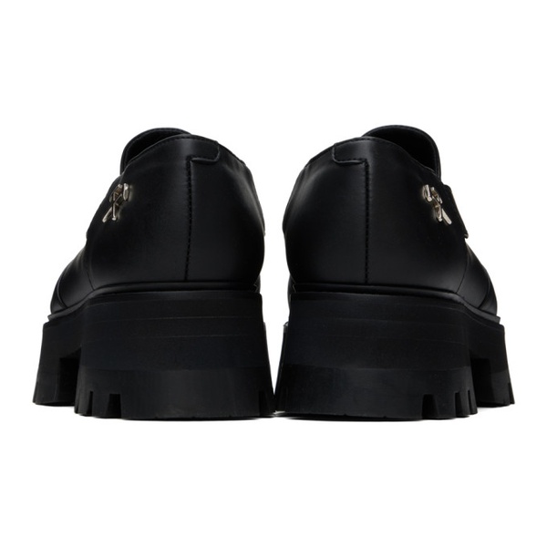  지엠비에이치 GmbH Black Chunky Chapal Loafers 241979M231004