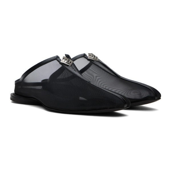 지엠비에이치 GmbH Black Jamal Slit Slippers 241979M231001