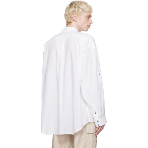  지엠비에이치 GmbH White Bertil Shirt 231979M192002