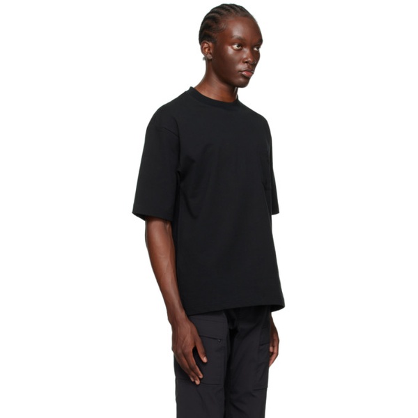  골드윈 Goldwin Black Oversized T-Shirt 232493M213000