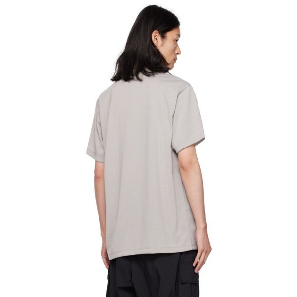  골드윈 Goldwin Gray Pocket T-Shirt 231493M213005