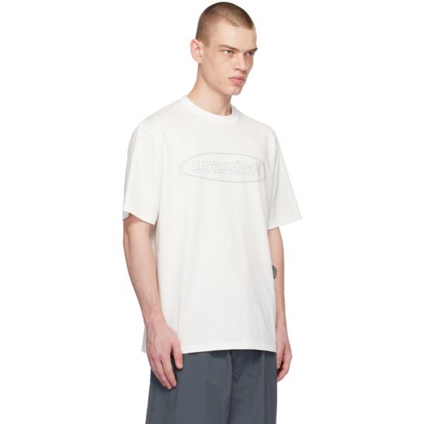  그라미치 Gramicci White Original Freedom T-Shirt 242565M213002
