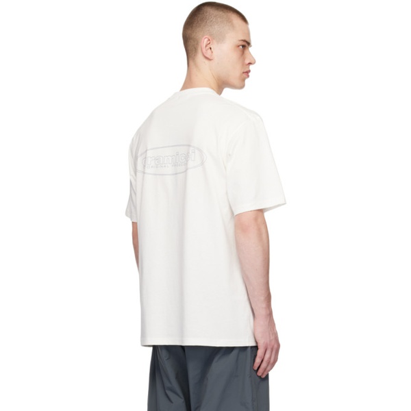  그라미치 Gramicci White Original Freedom T-Shirt 242565M213002