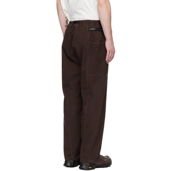  그라미치 Gramicci Brown Gadget Trousers 242565M191000