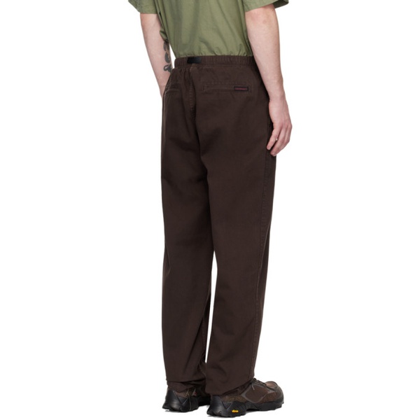  그라미치 Gramicci Brown Relaxed-Fit Trousers 242565M191019