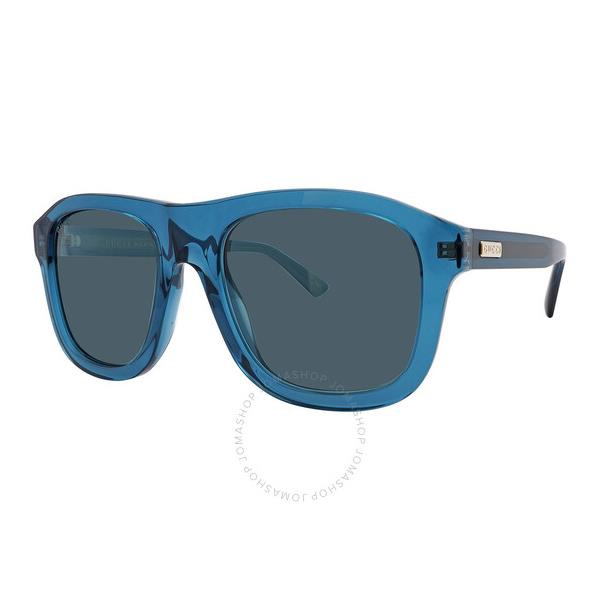 구찌 구찌 Gucci Blue Square Mens Sunglasses GG1316S 005 54