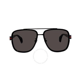 구찌 Gucci Grey Navigator Mens Sunglasses GG0448S 001 58