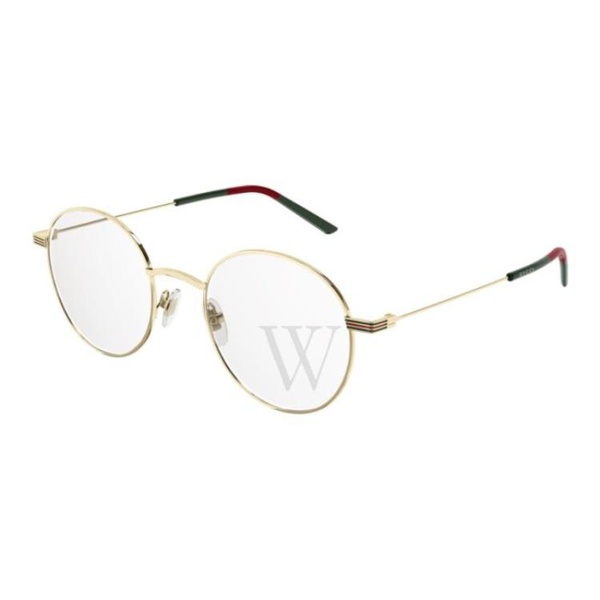 구찌 구찌 Gucci 51 mm Gold Eyeglass Frames GG1054OK 002 51
