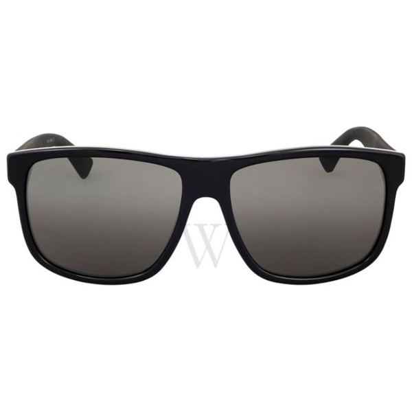 구찌 구찌 Gucci 58 mm Black Sunglasses GG0010S 001 58