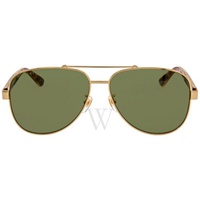 구찌 Gucci 63 mm Gold/Havana Sunglasses GG0528S 009 63