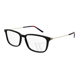 구찌 Gucci 56 mm Black/Gold Eyeglass Frames GG1056OA 001 56