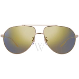 구찌 Gucci 61 mm Gold Sunglasses GG1311S 002 61