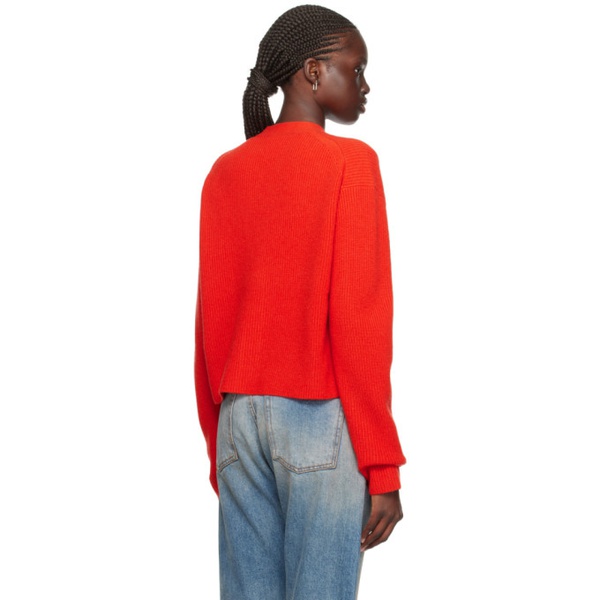  Guest in Residence SSENSE Exclusive Red Cardigan 232173F095004