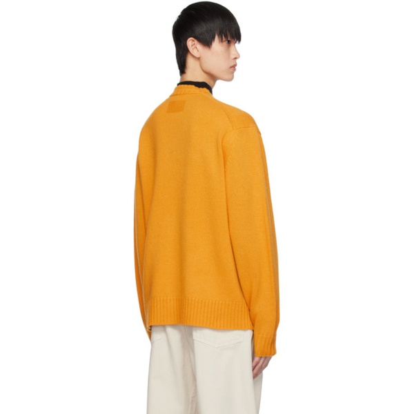  Guest in Residence Yellow Rib Cardigan 241173M200004