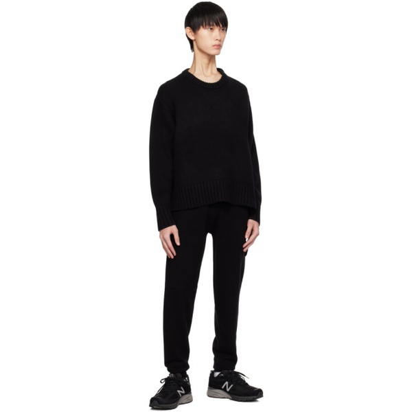  Guest in Residence Black Cozy Sweater 241173M201000