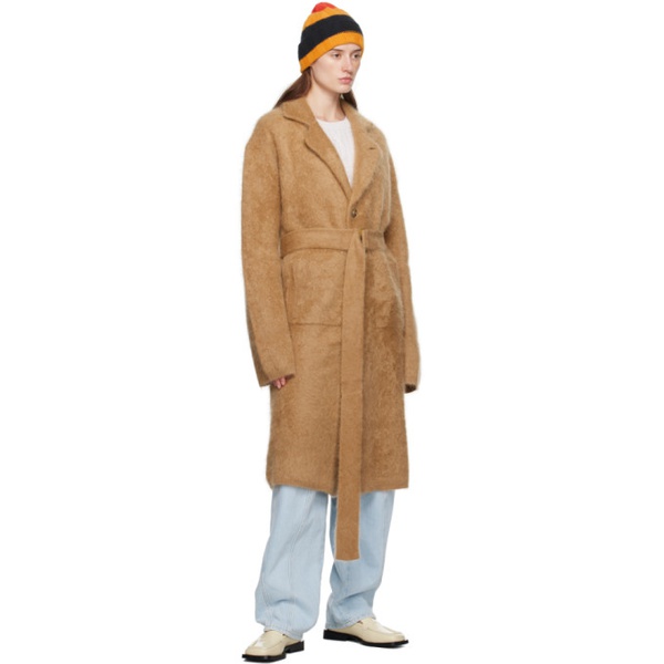  Guest in Residence Tan Grizzly Wash Coat 241173F059000