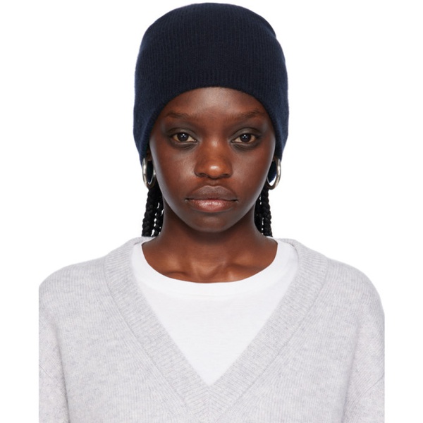  Guest in Residence Navy & Green The Inside-Out! Reversible Beanie 241173F014002