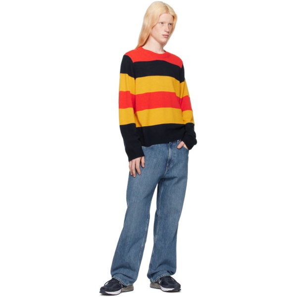  Guest in Residence Multicolor Stripe Sweater 241173M201010