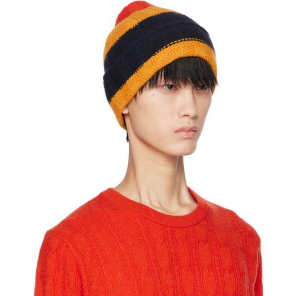  Guest in Residence Multicolor The Rib Stripe Beanie 241173M138004