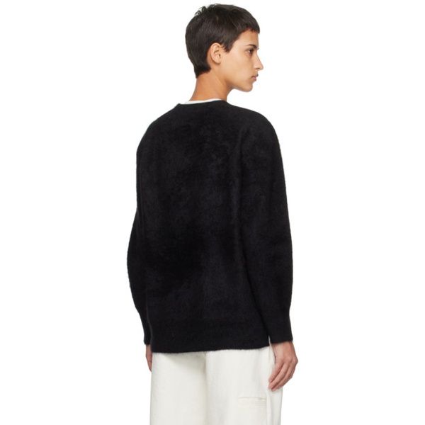  Guest in Residence Black Grizzly Sweater 241173F100000