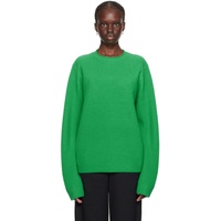 Guest in Residence Green True Rib Sweater 232173F096004