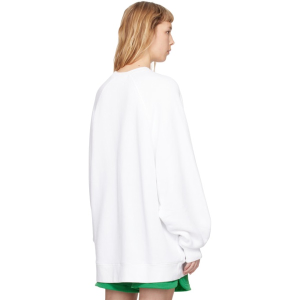  HALFBOY White Patch Sweatshirt 231242F098001