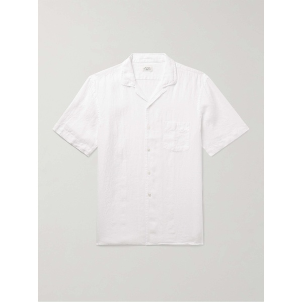  HARTFORD Palm Convertible-Collar Linen Shirt 1647597327830860