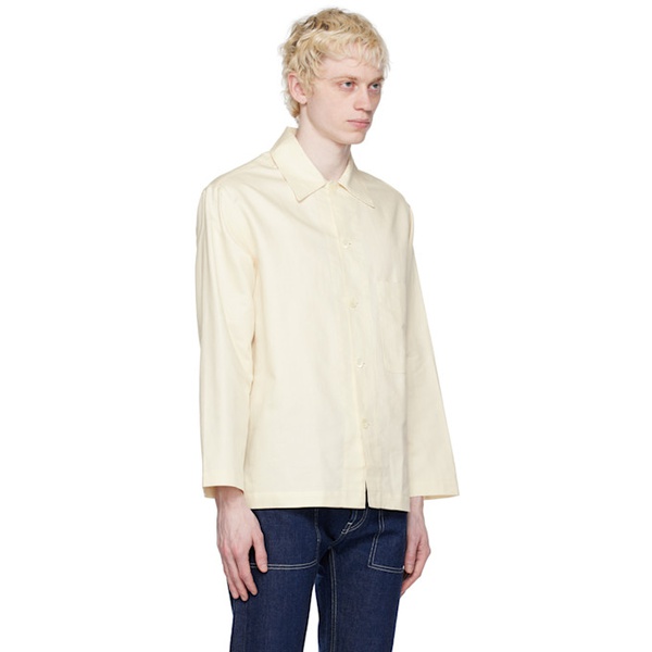  HAULIER 오프화이트 Off-White Surplus Pyjama Shirt 231971M192002