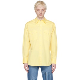 HAULIER Yellow Mel Western Shirt 231971M192001
