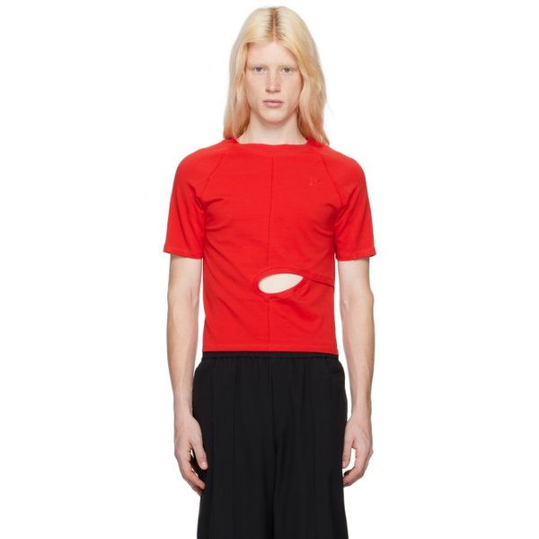  HEAD OF STATE SSENSE Exclusive Red Diamond T-Shirt 241619M213000