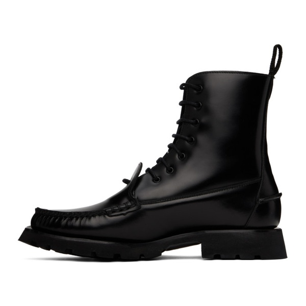  HEREU Black Cordo Boots 241991M231014