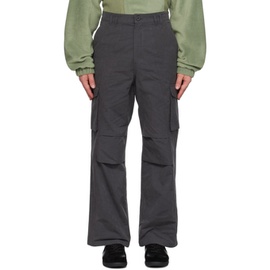 HGBB STUDIO Gray Elk Cargo pants 232754M188001