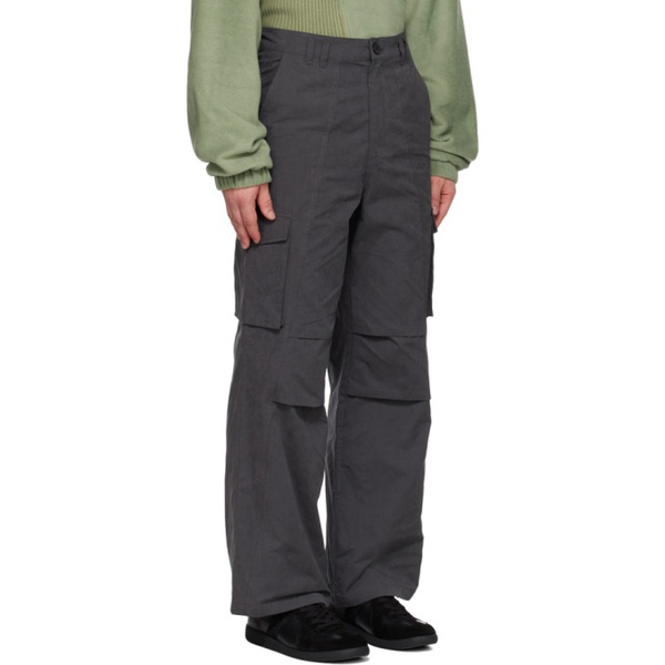  HGBB STUDIO Gray Elk Cargo pants 232754M188001