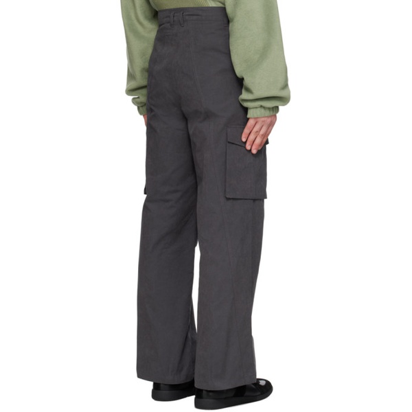  HGBB STUDIO Gray Elk Cargo pants 232754M188001