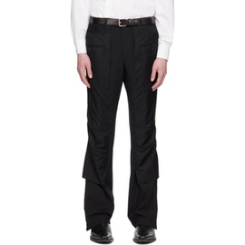 HODAKOVA Black Attached Trousers 242756M191009