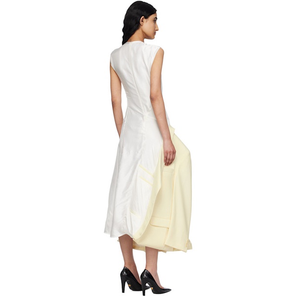  HODAKOVA 오프화이트 Off-White Inside Out Suit Jacket Maxi Dress 242756F055002